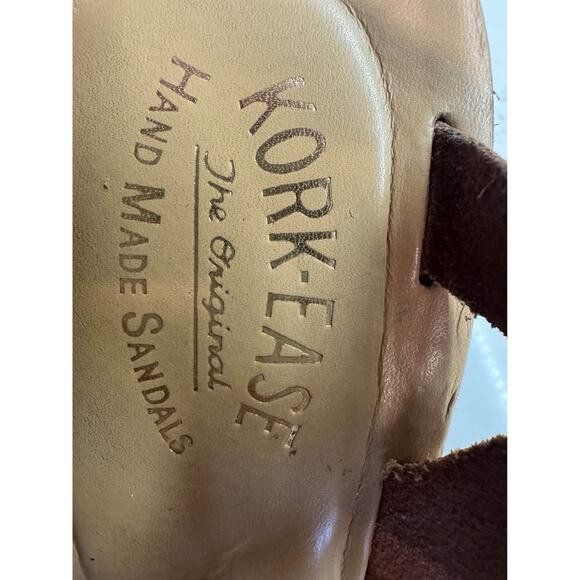 Kork-Ease Women’s Size 10 Bette Natural Leather Platform Sandal - Picture 6 of 7